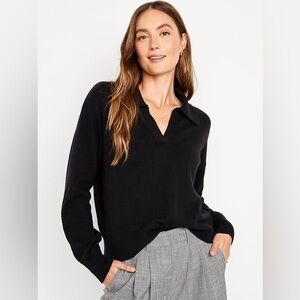 Old Navy Black V-Neck Sweater for Women